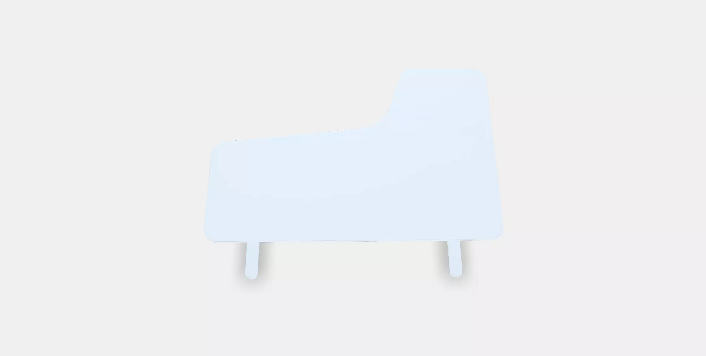 BEKANT Corner desk left sit-stand 2 Low-poly 3D model_0