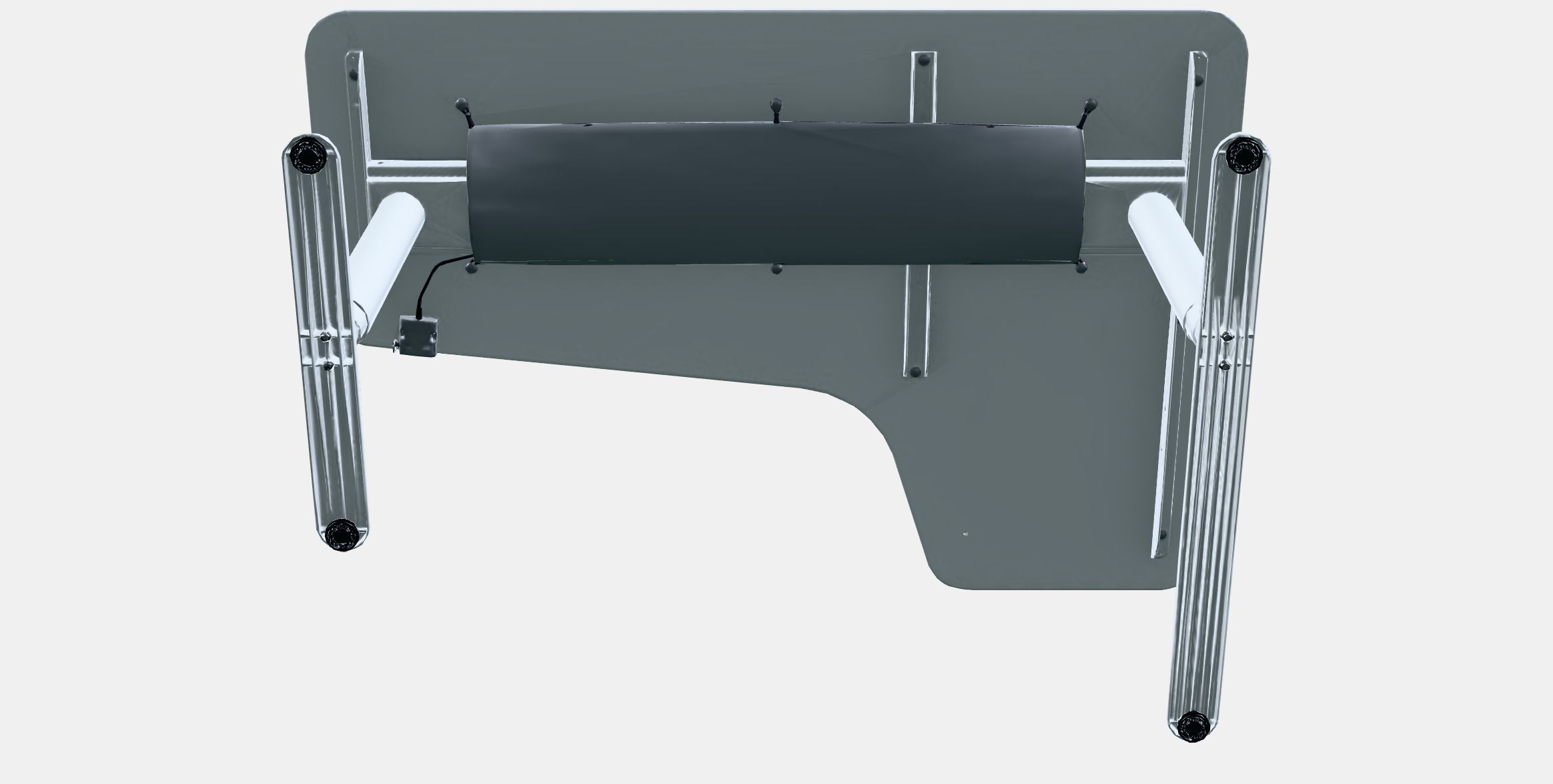 BEKANT Corner desk left sit-stand 2 Low-poly 3D model_7