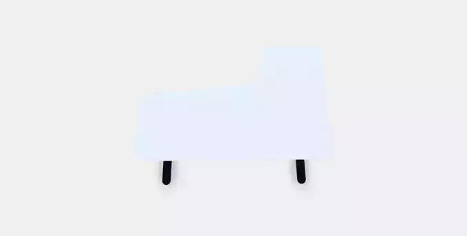 BEKANT Corner desk left sit-stand 3