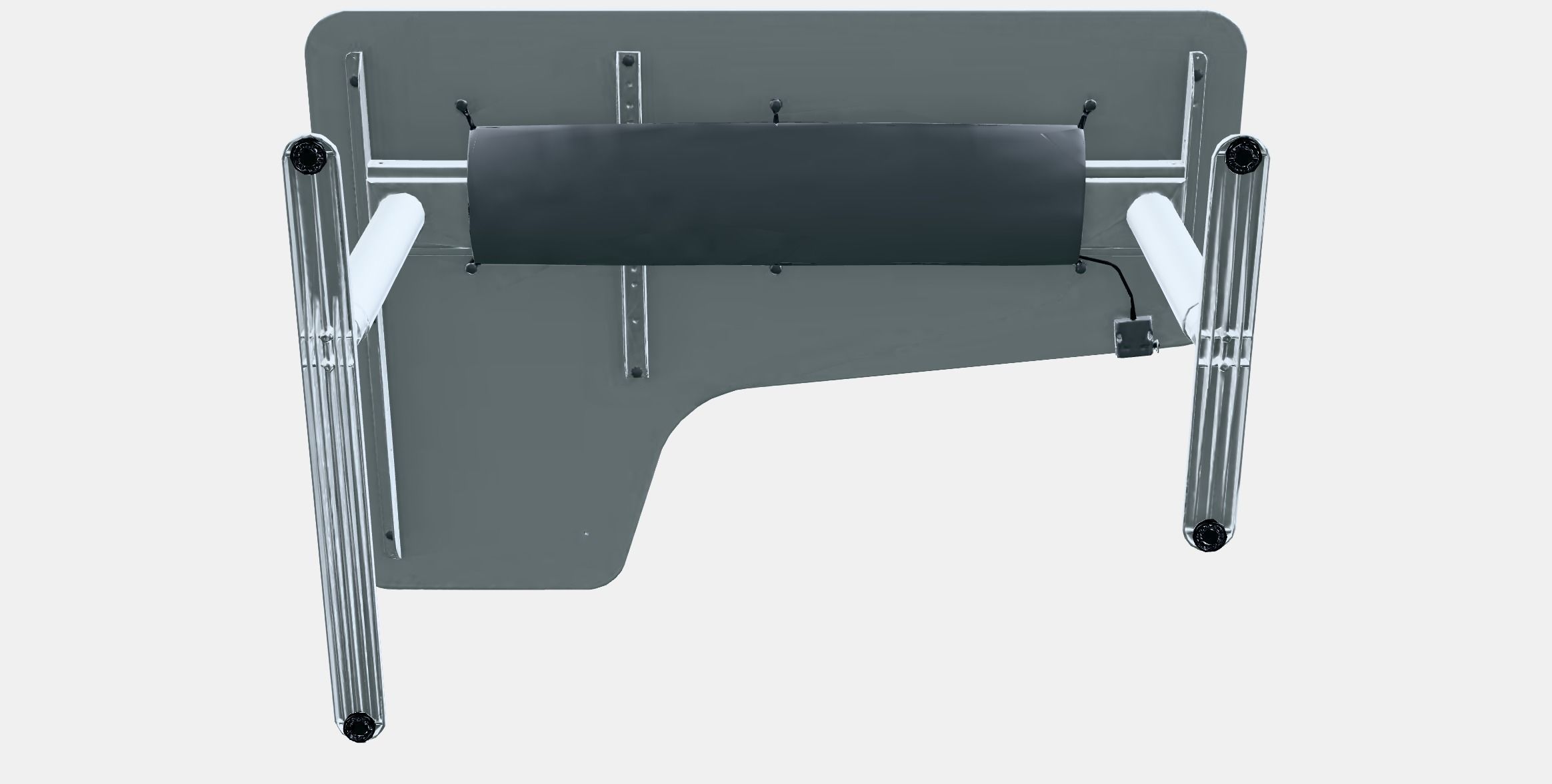 BEKANT Corner desk right sit-stand Low-poly 3D model_8