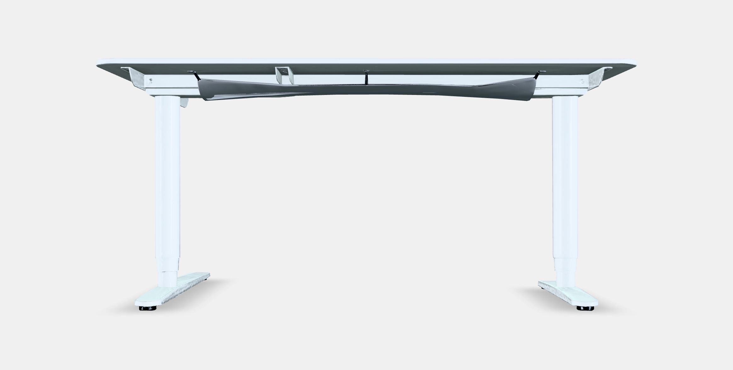 BEKANT Corner desk right sit-stand Low-poly 3D model_15