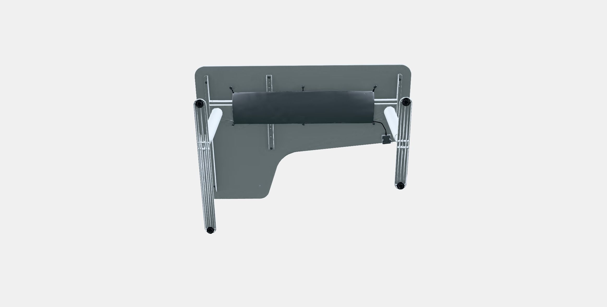 BEKANT Corner desk right sit-stand Low-poly 3D model_7