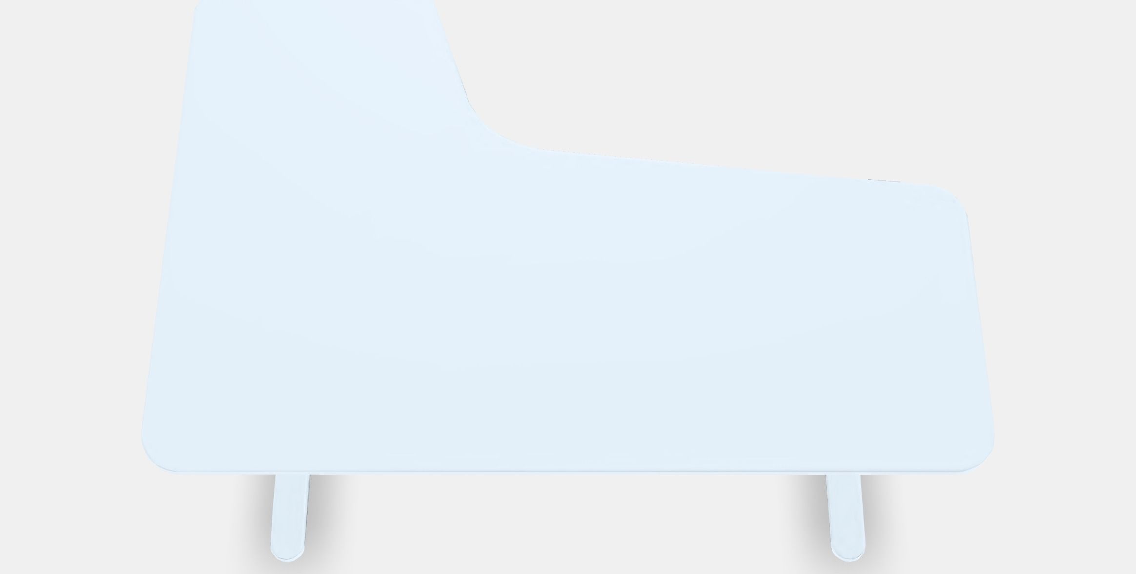 BEKANT Corner desk right sit-stand Low-poly 3D model_4