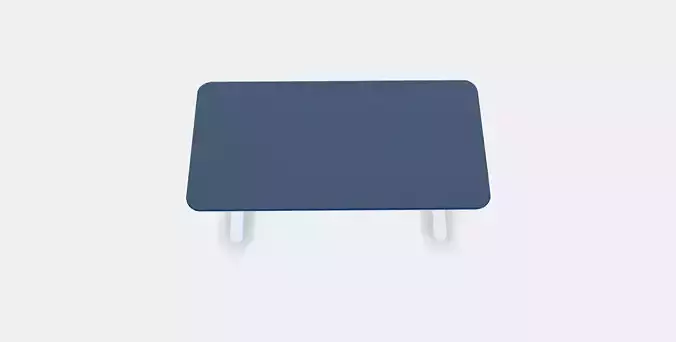 BEKANT Desk sit-stand 4 Low-poly 3D model