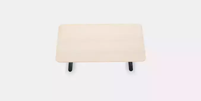 BEKANT Desk sit-stand 5 Low-poly 3D model