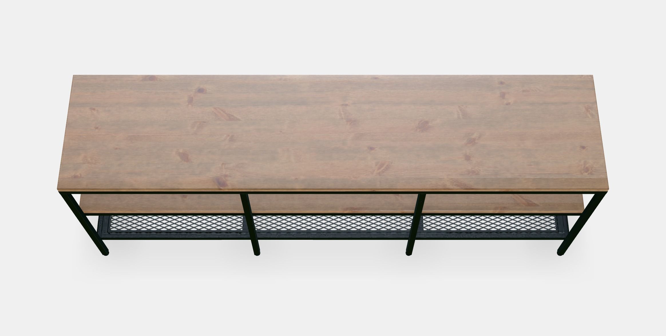 FJALLBO TV bench Low-poly 3D model_5