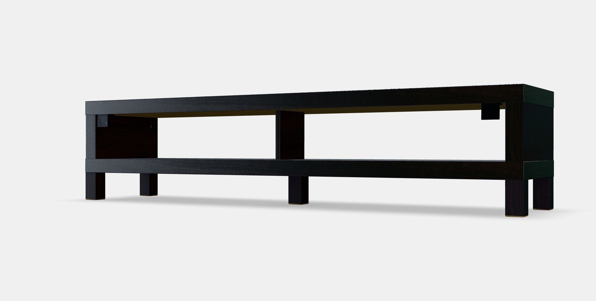 LACK TV bench 1 Low-poly 3D model_7