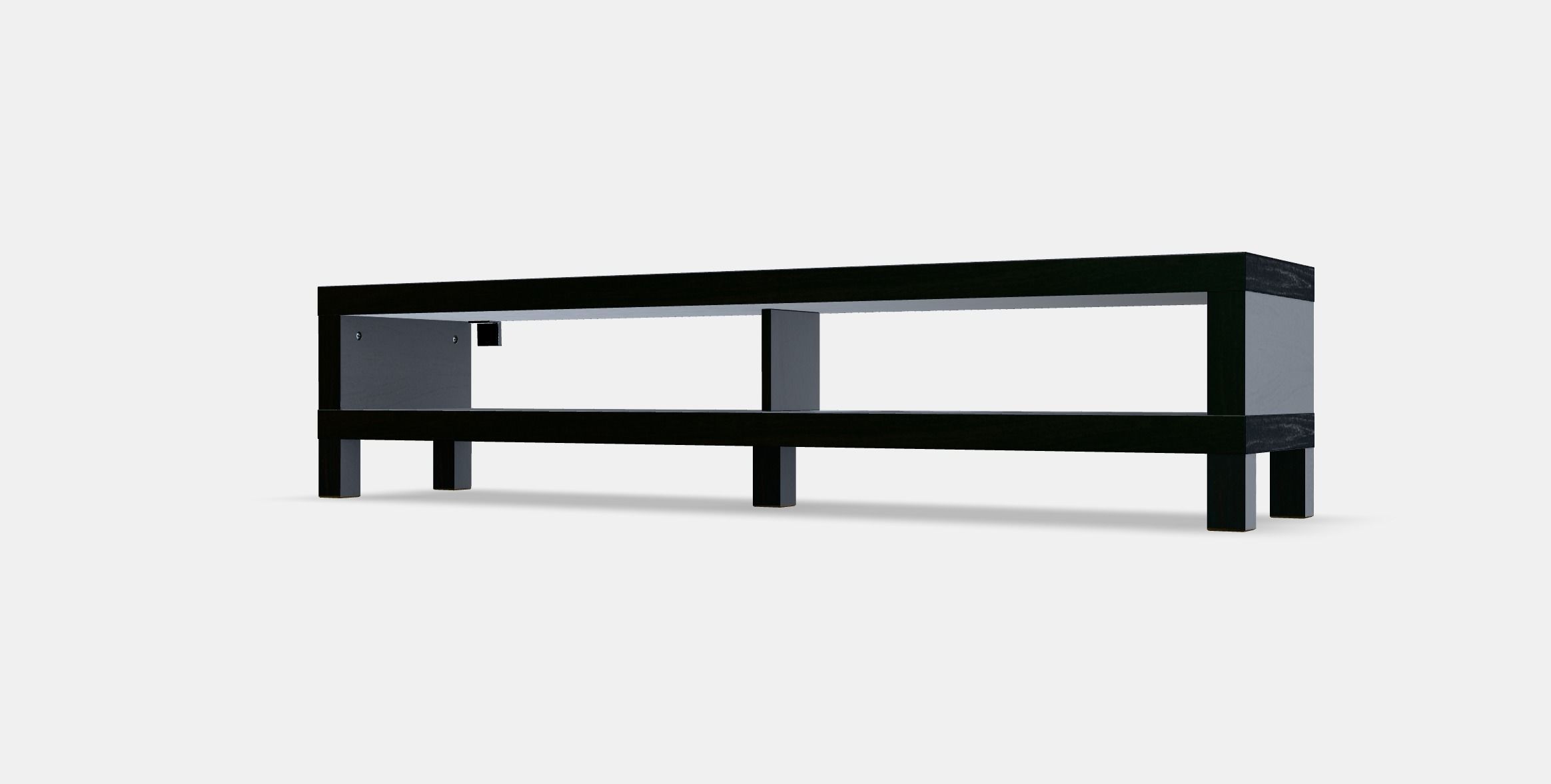 LACK TV bench 1 Low-poly 3D model_13
