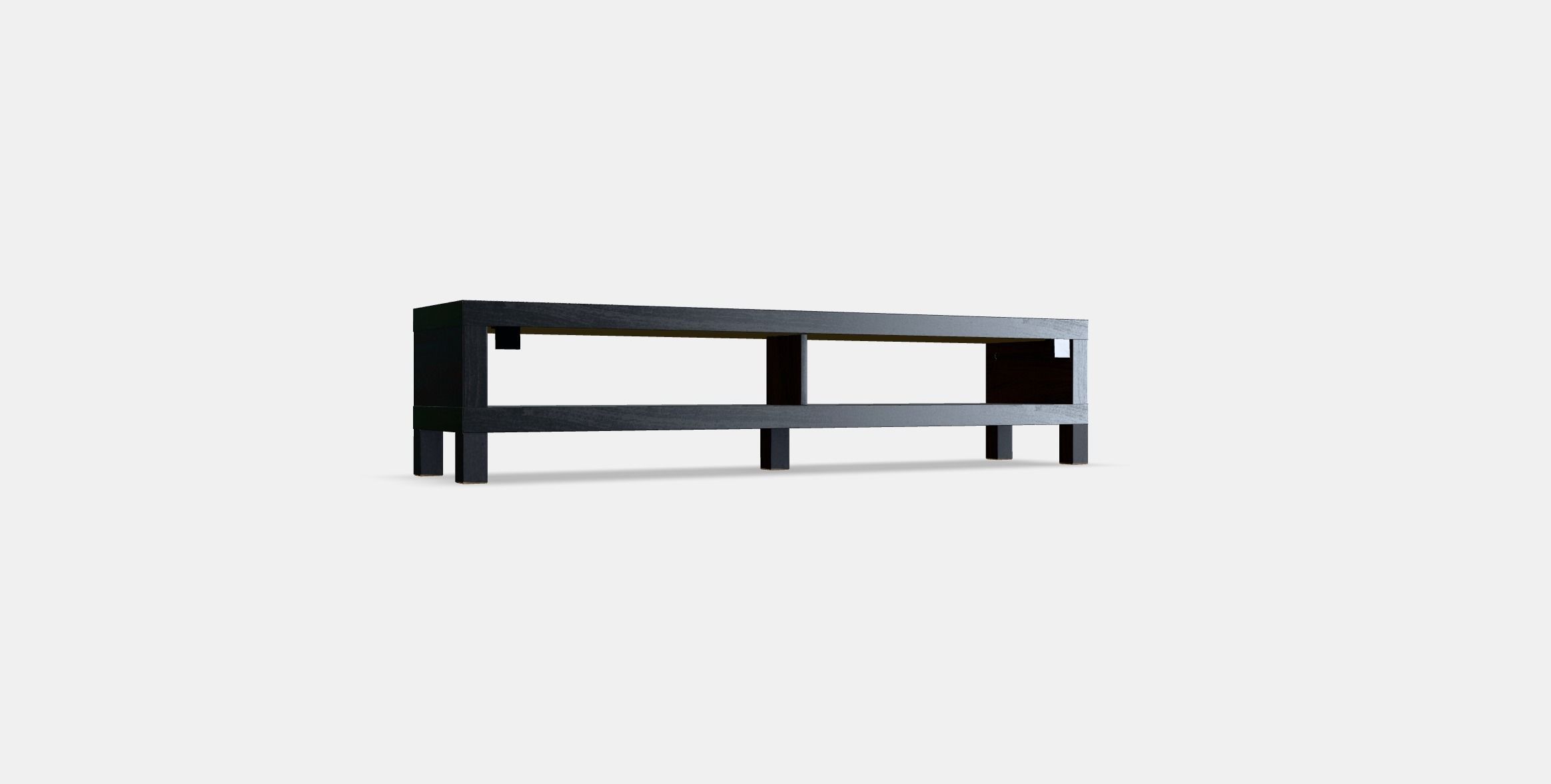 LACK TV bench 1 Low-poly 3D model_16