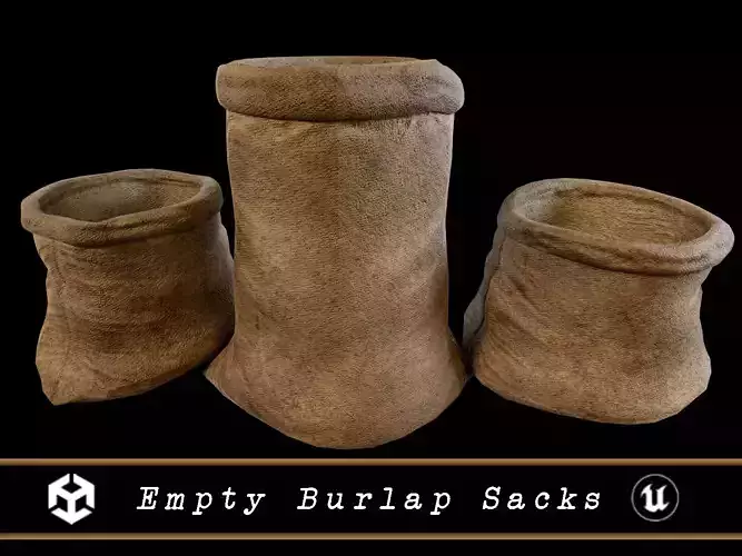 Empty Burlap Sacks