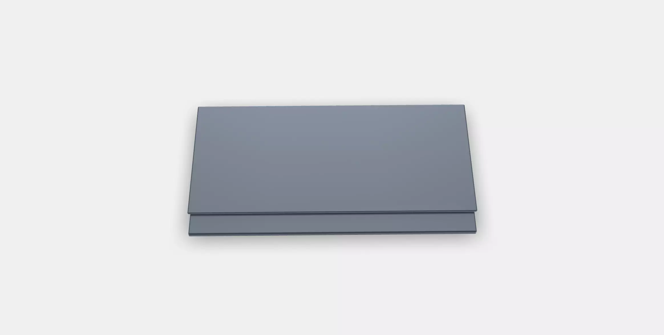 VOXTORP Drawer front 4 Low-poly 3D model_0