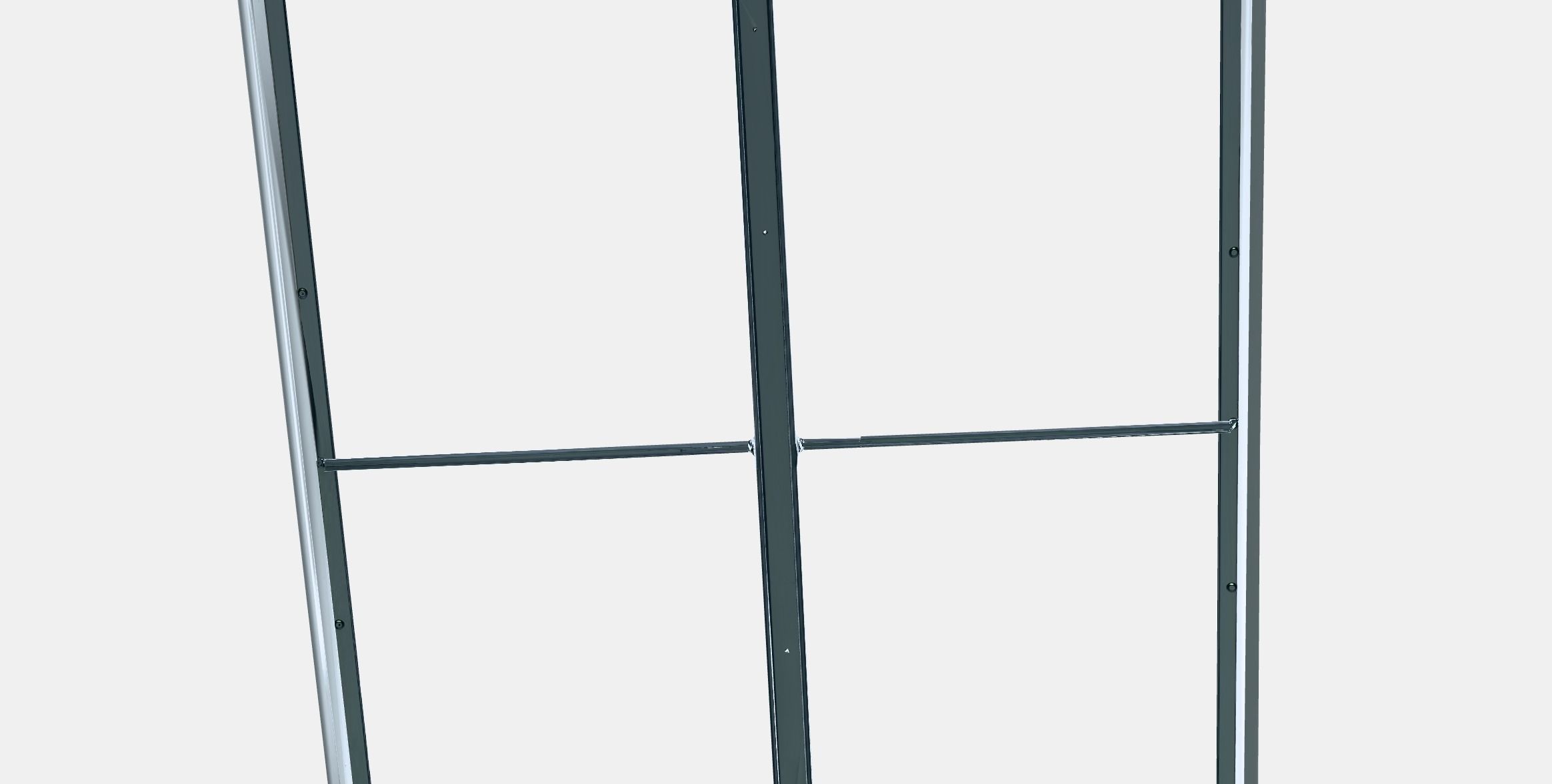 IDANAS Bed frame 2 Low-poly 3D model_5