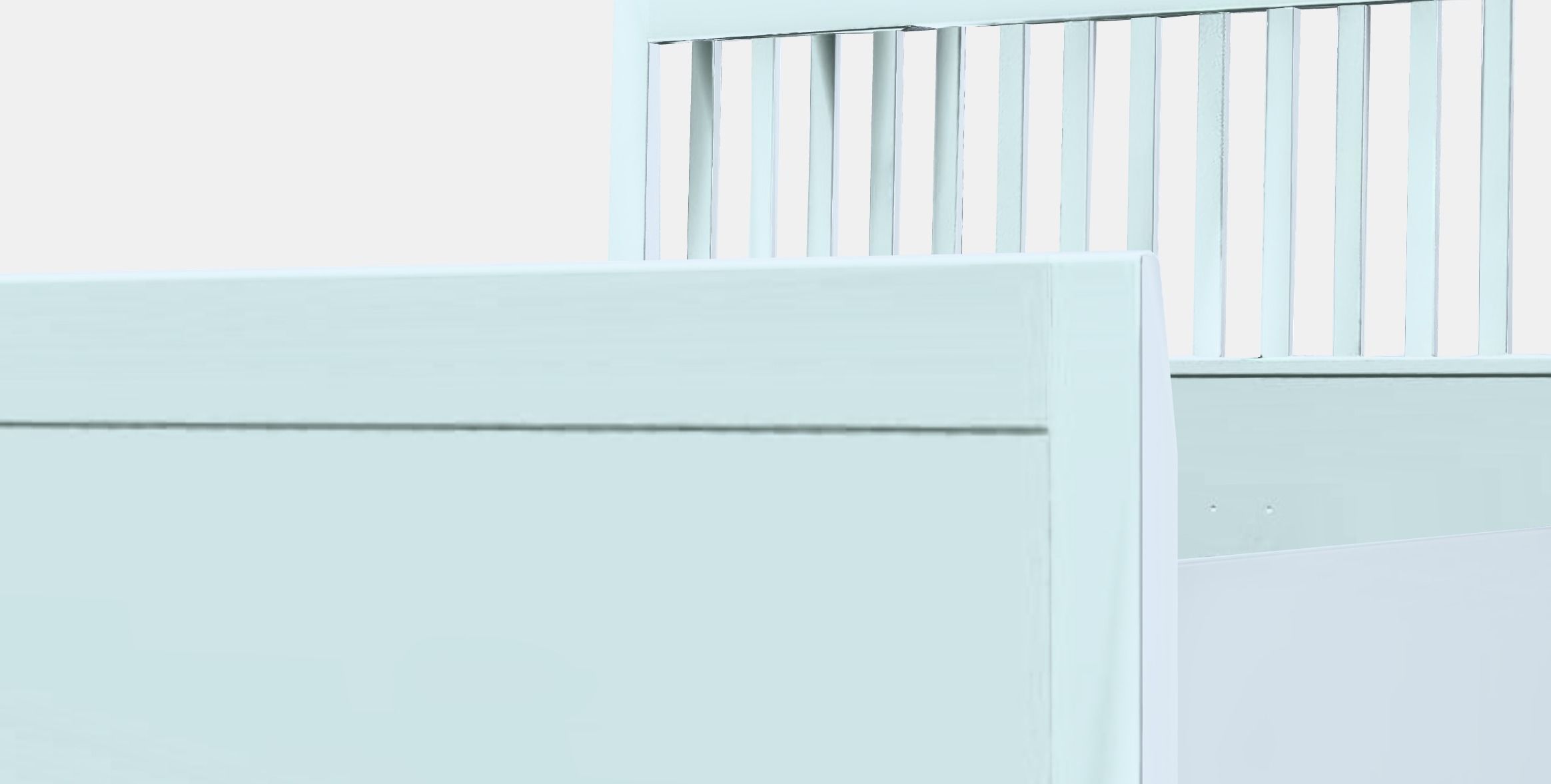 IDANAS Bed frame 2 Low-poly 3D model_13