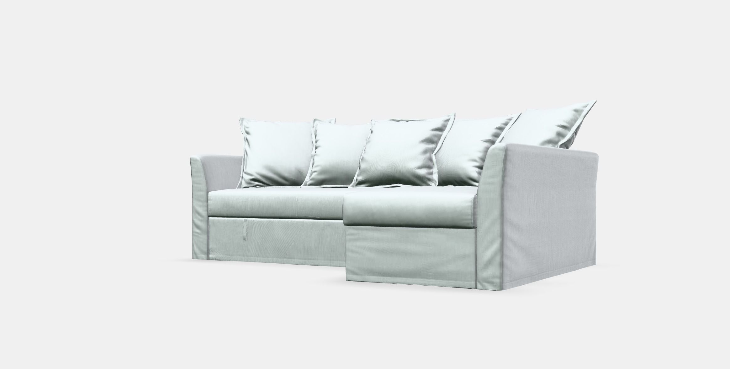 HOLMSUND Corner sofa-bed 1 Low-poly 3D model_13