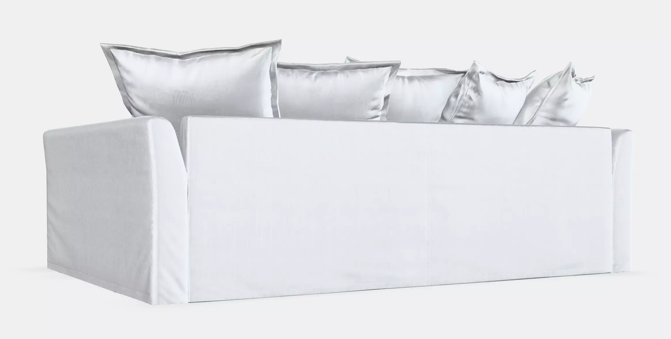 HOLMSUND Corner sofa-bed 1 Low-poly 3D model_0