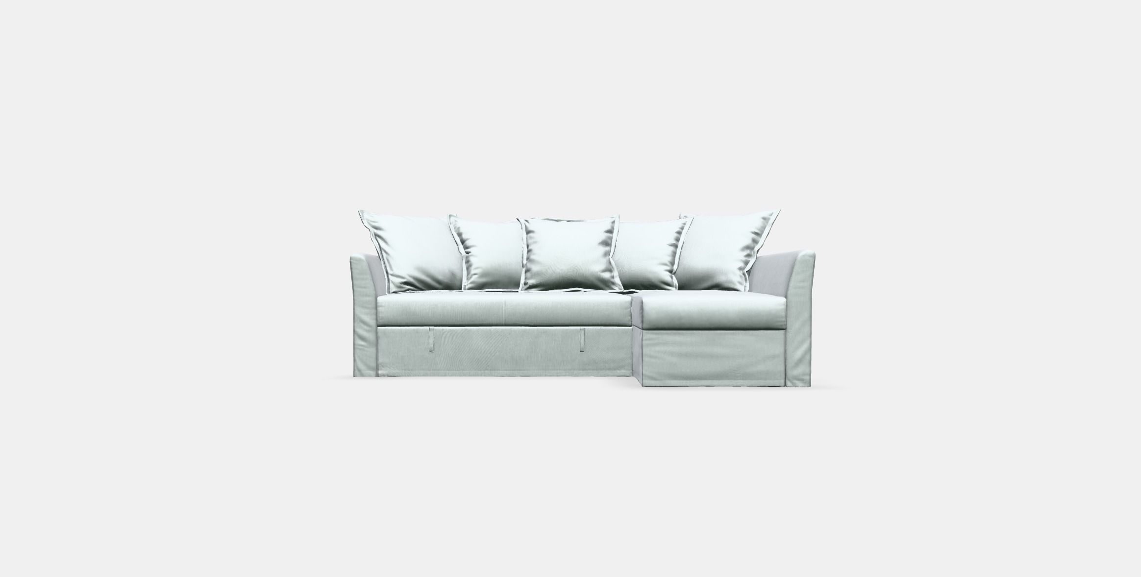 HOLMSUND Corner sofa-bed 1 Low-poly 3D model_10