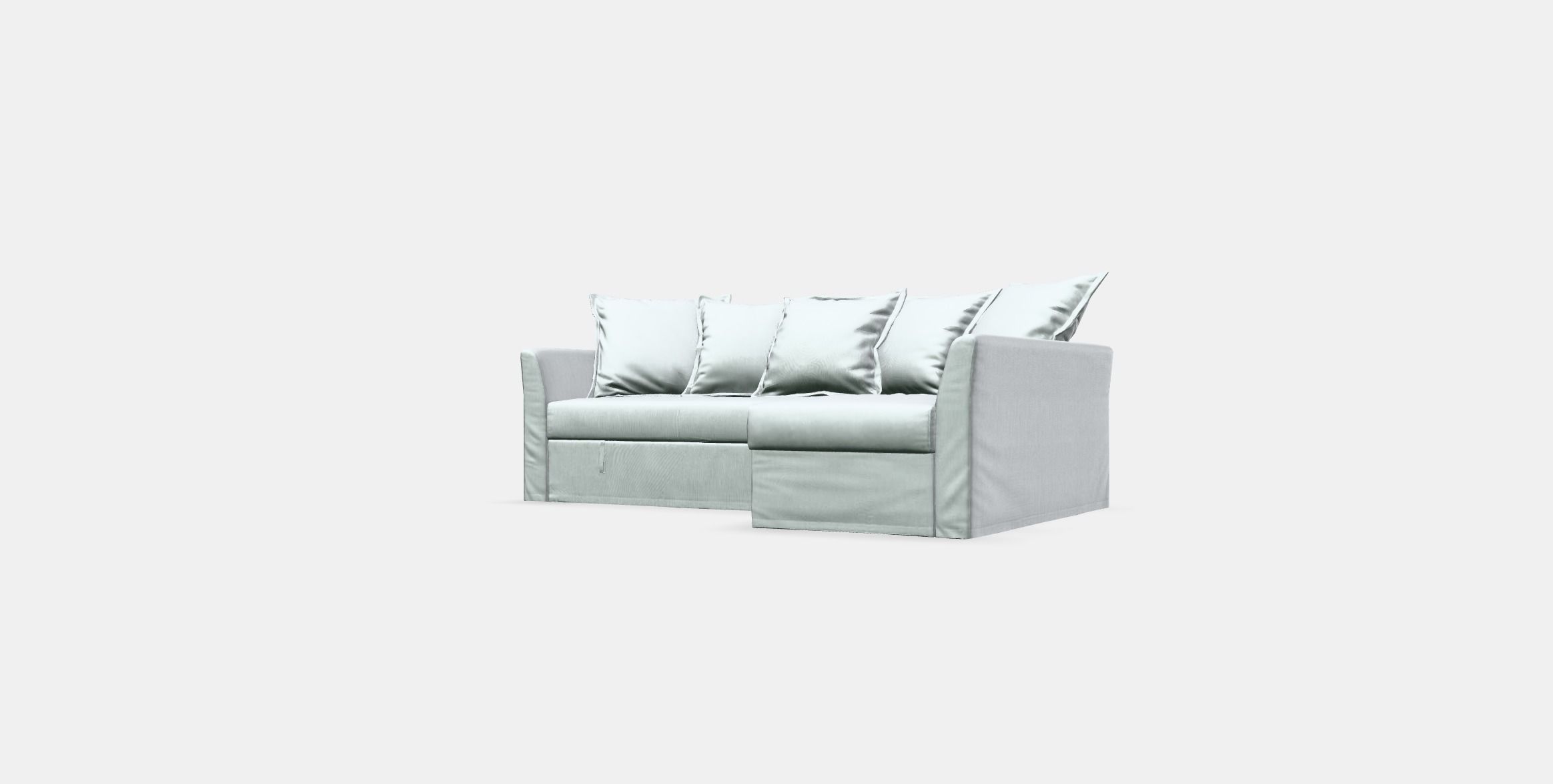 HOLMSUND Corner sofa-bed 1 Low-poly 3D model_12