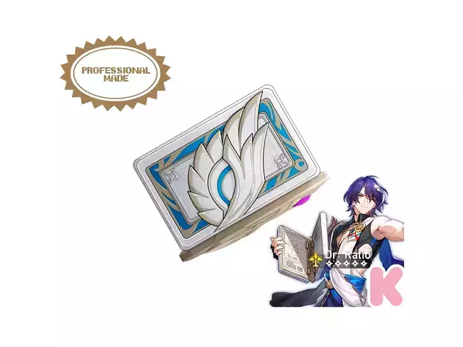 Dr Ratio Book - Honkai Star Rail 3D print model