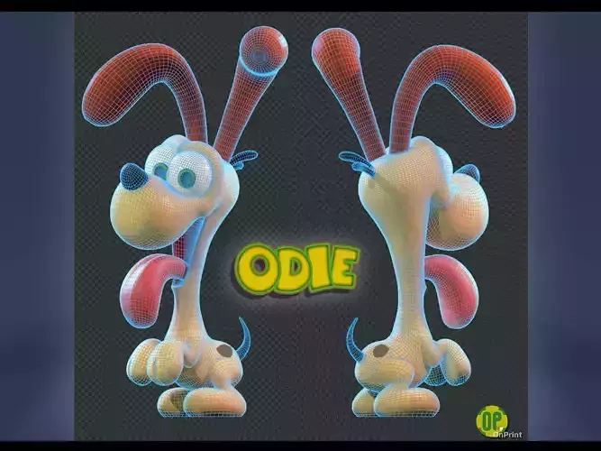 ODIE - from Garfield the Movie - 3D Printable