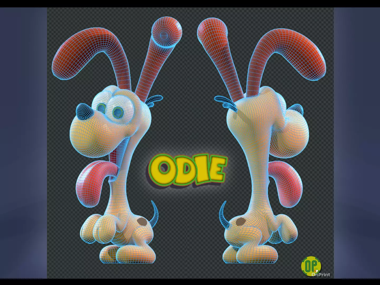 ODIE - from Garfield the Movie - 3D Printable 3D print model_0