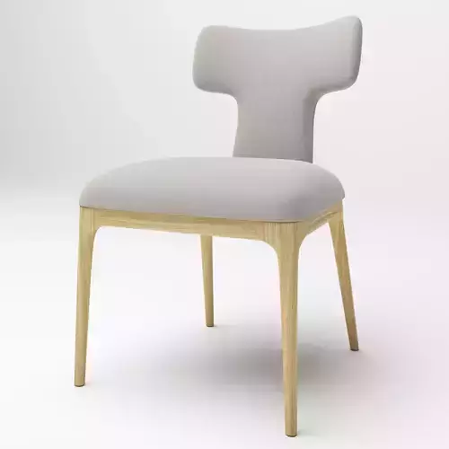 LIGNE UPHOLSTERED FABRIC DINING SIDE CHAIR