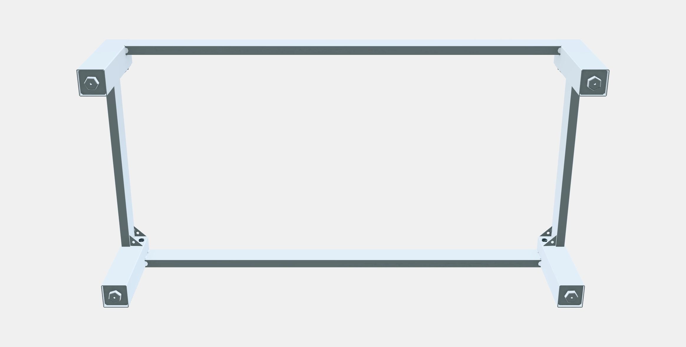 KALLAX Underframe 1 Low-poly 3D model_8