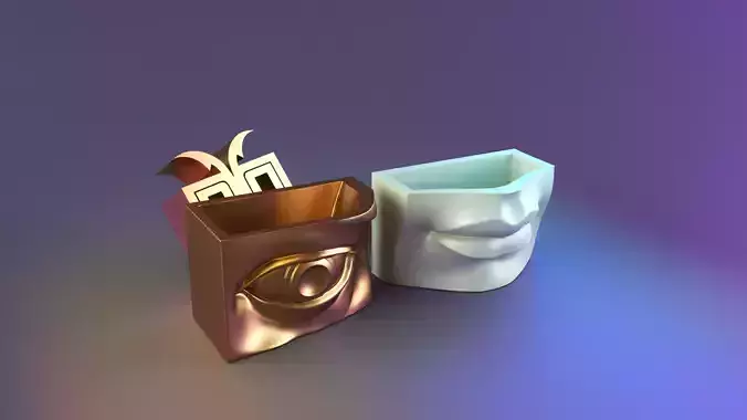 david lip and eye pencil case