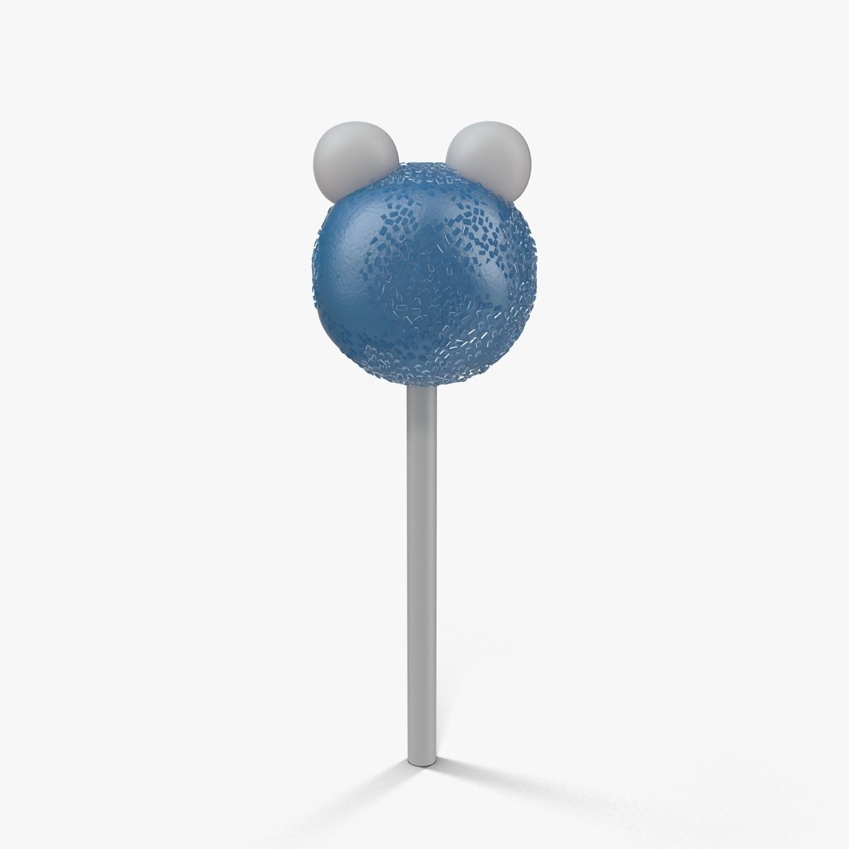 Cake Pop Monster Low-poly 3D model_18