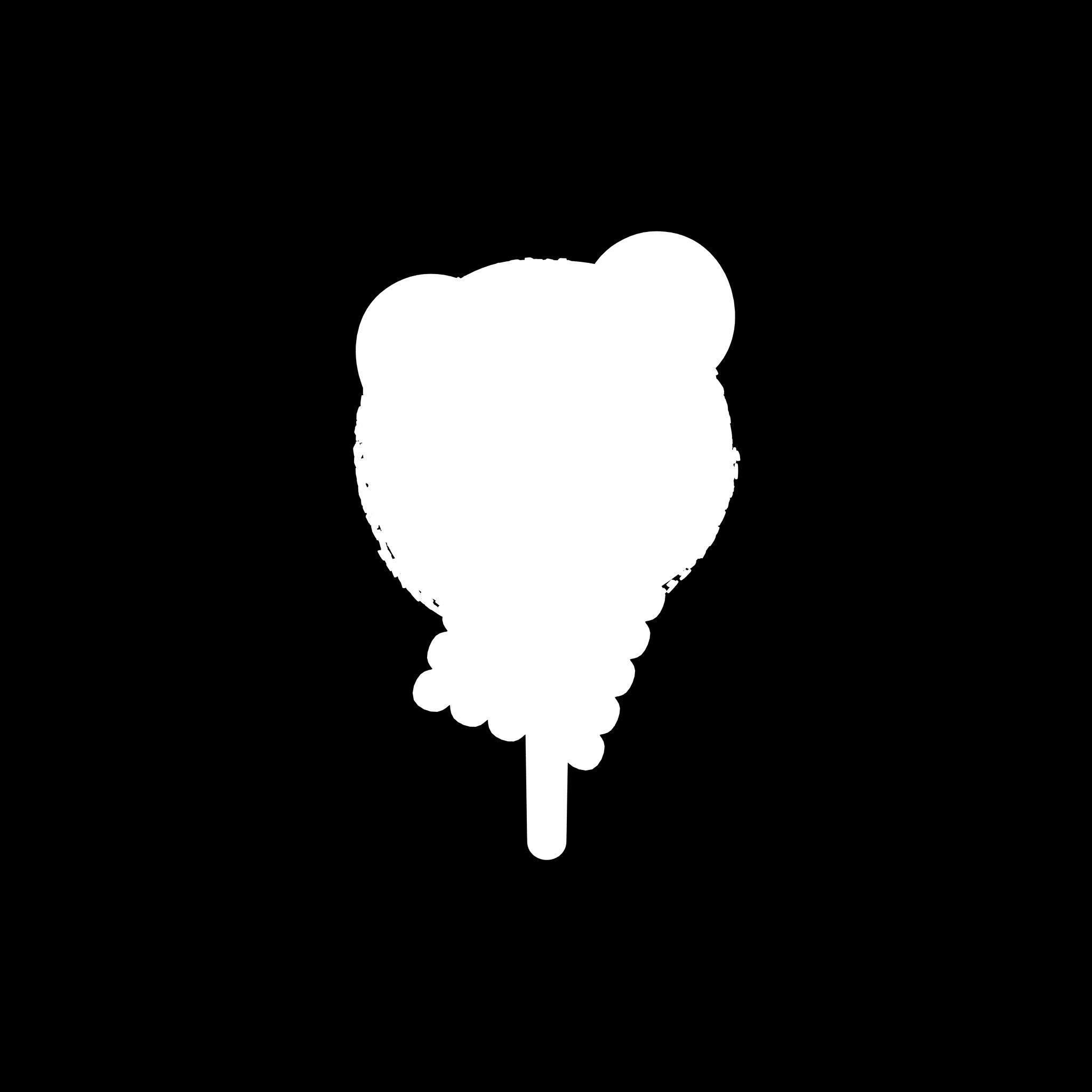 Cake Pop Monster Low-poly 3D model_4