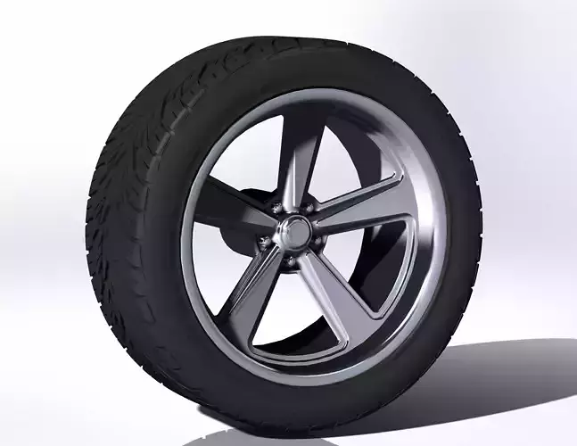 Custom wheels US Mags Bandit Concave for your scale model