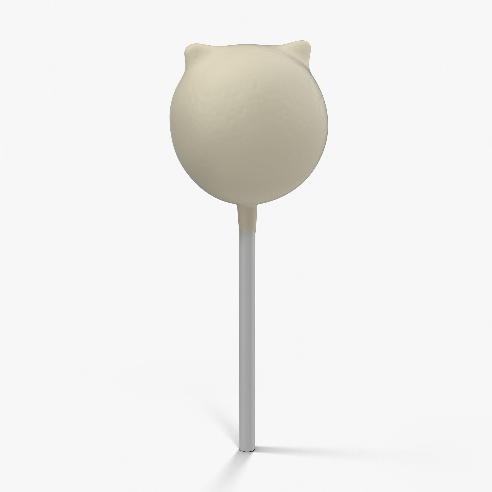 Cake Pop Bear Low-poly 3D model_2