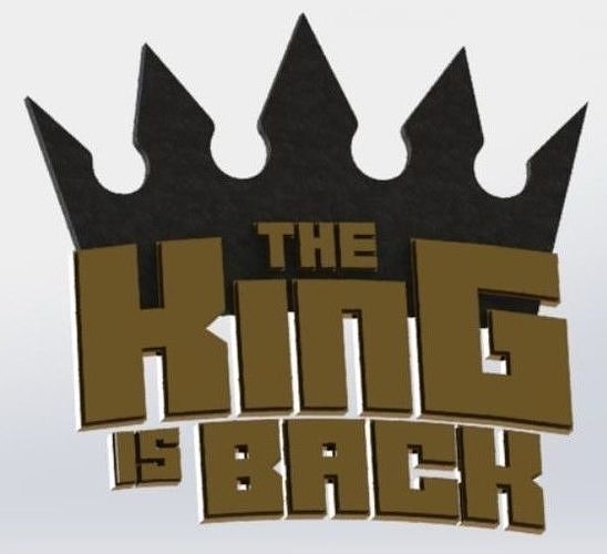 The King is Back 3D print model