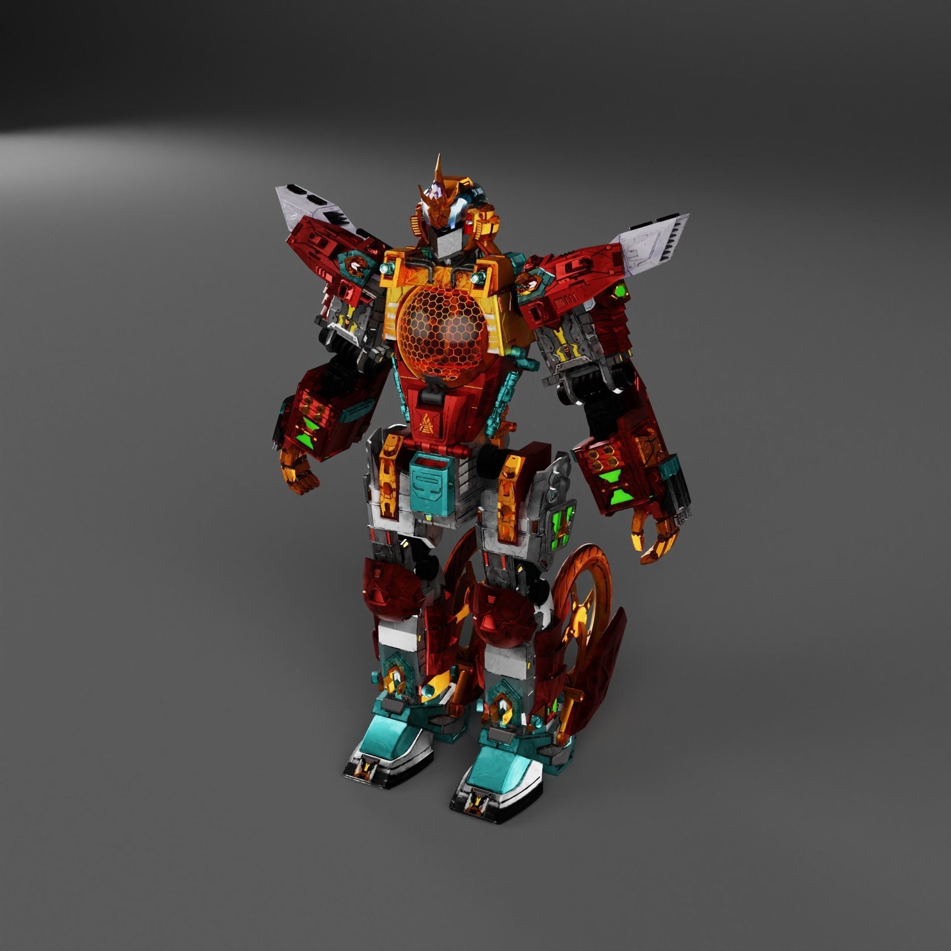 mecha 3D model_5