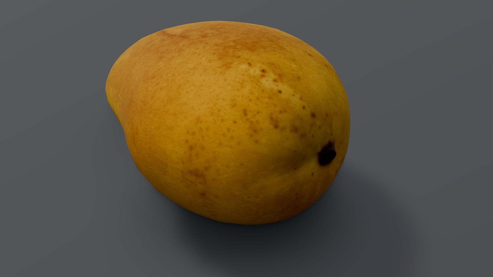 Mango 3D Model Low-poly 3D model_10