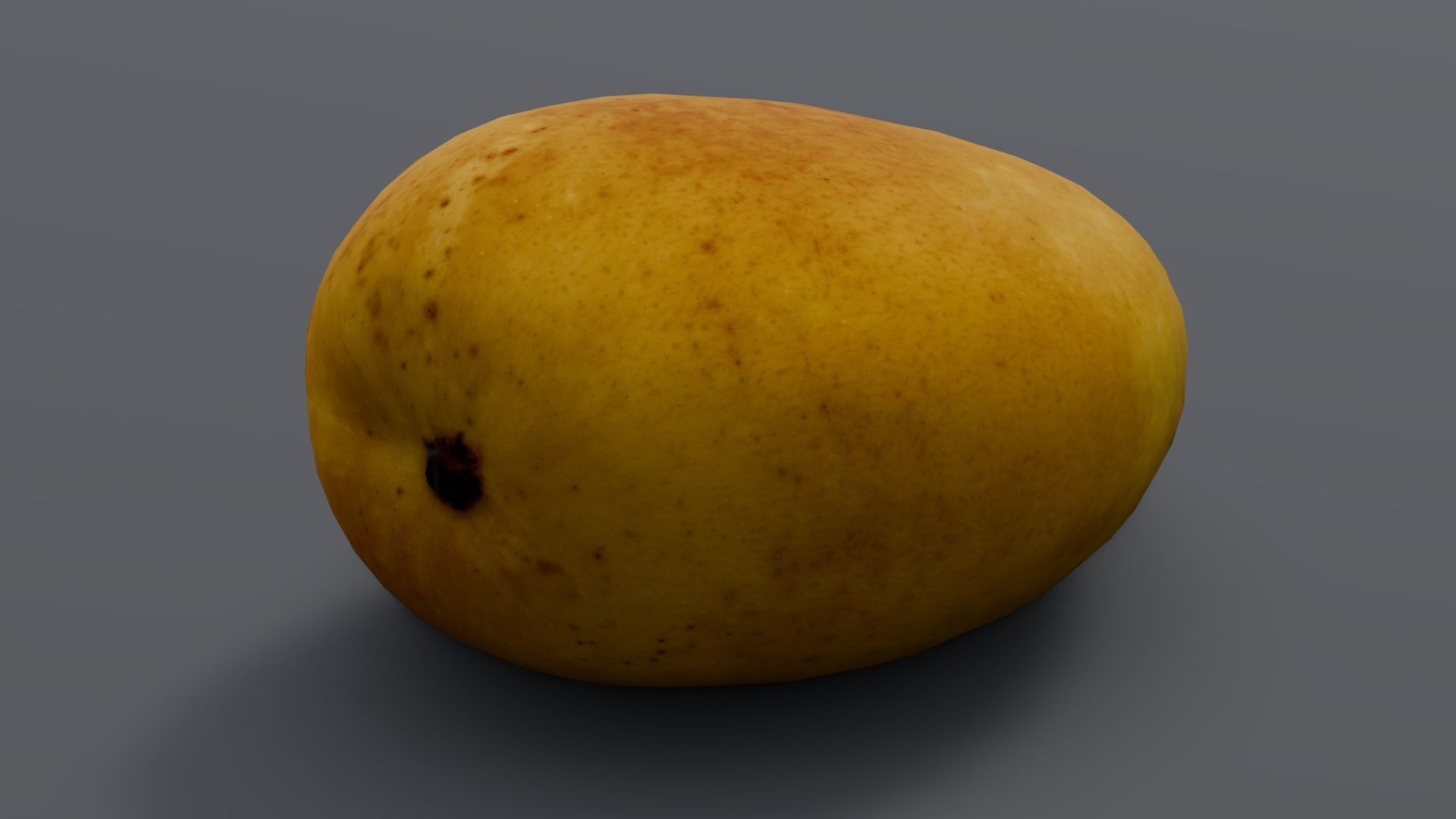 Mango 3D Model Low-poly 3D model_2