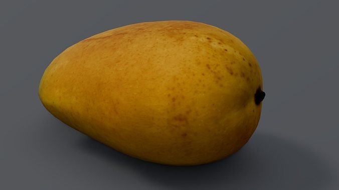 Mango 3D Model Low-poly 3D model 5