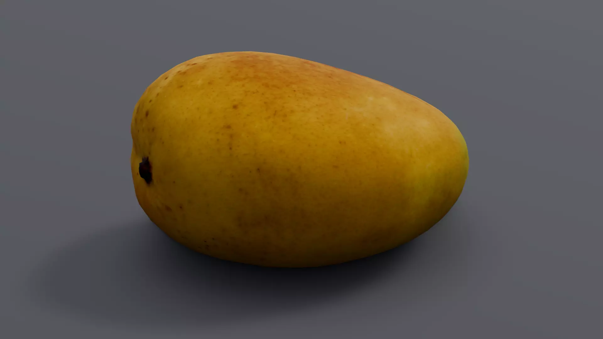 Mango 3D Model Low-poly 3D model_0