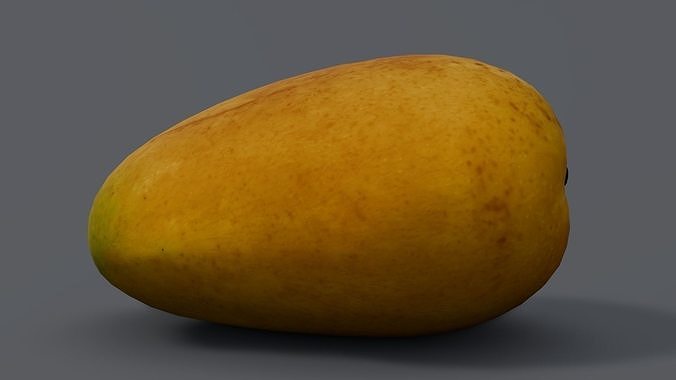 Mango 3D Model Low-poly 3D model 7