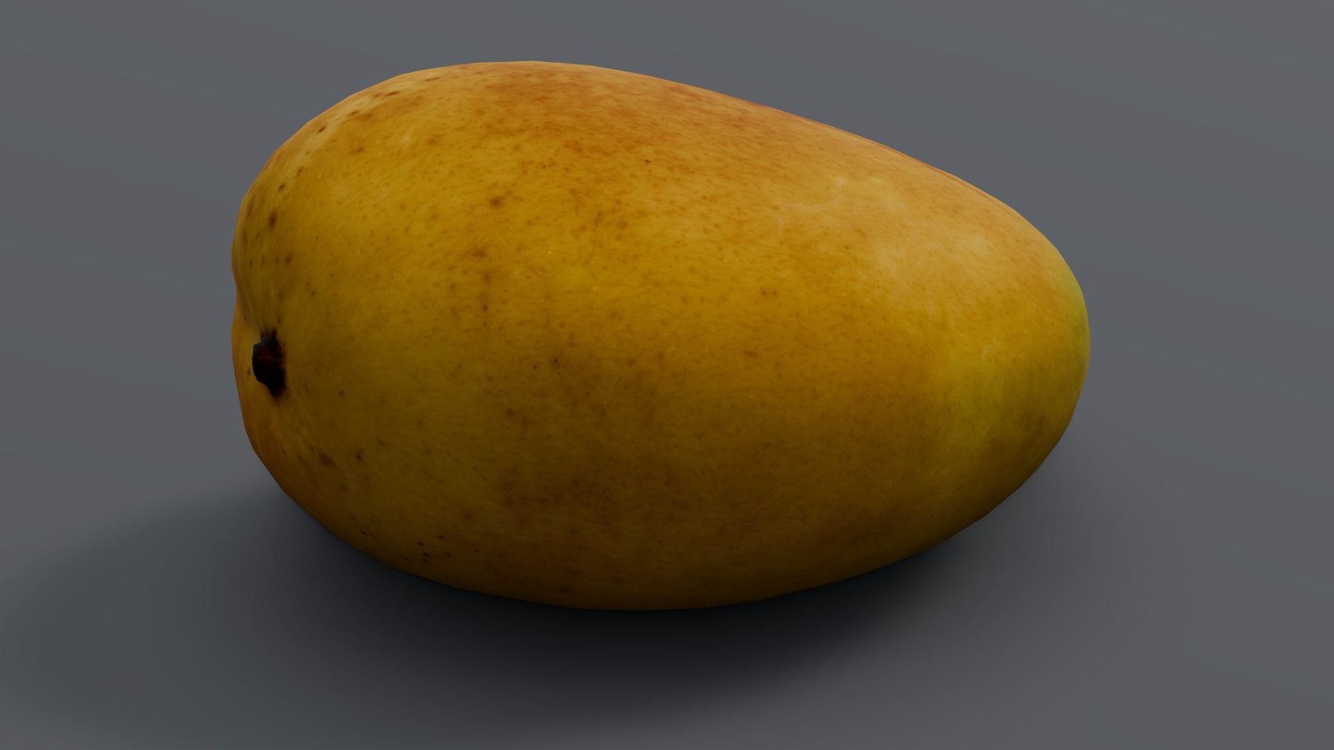 Mango 3D Model Low-poly 3D model_1