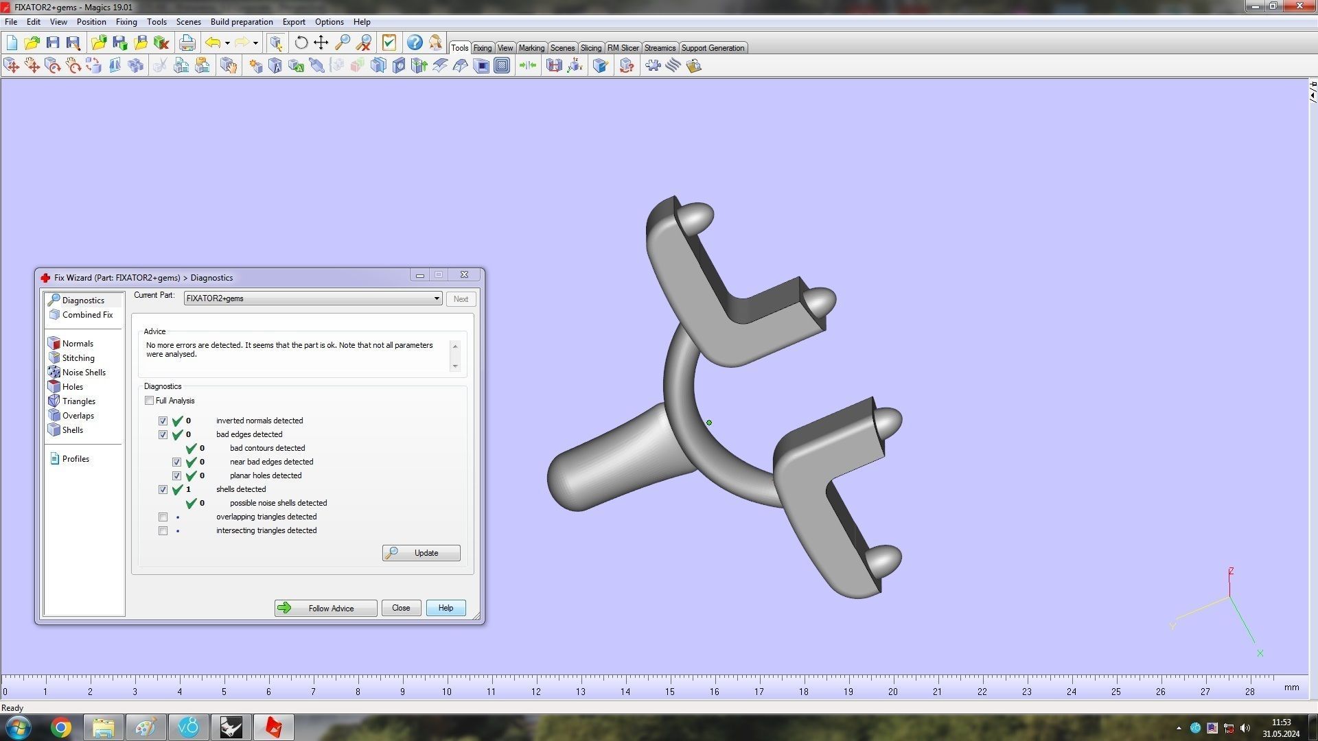 Moving Diamonds Paved Ring 16 1mm 3D print model_18