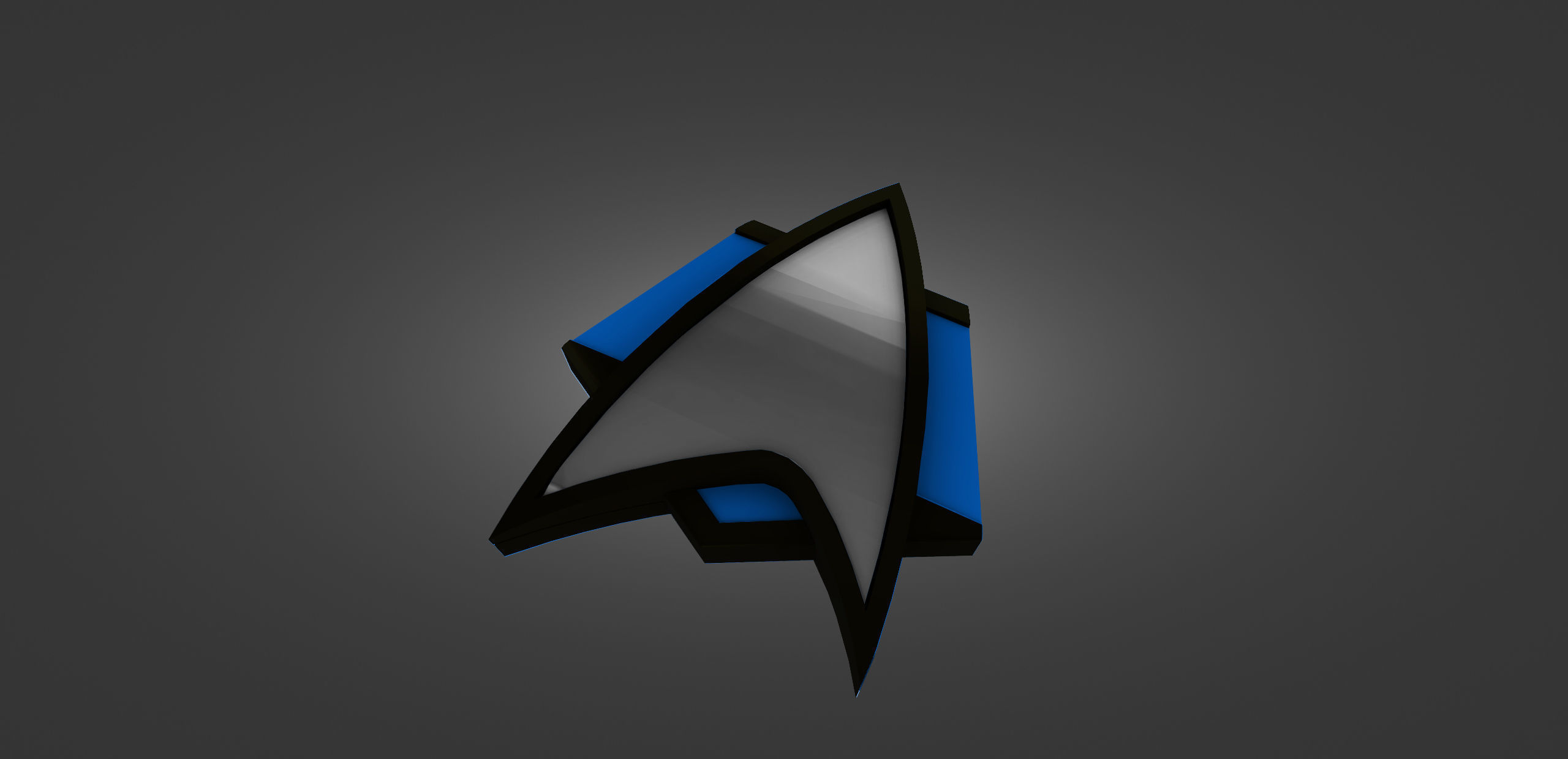 Star Trek Badge 3D print model_9