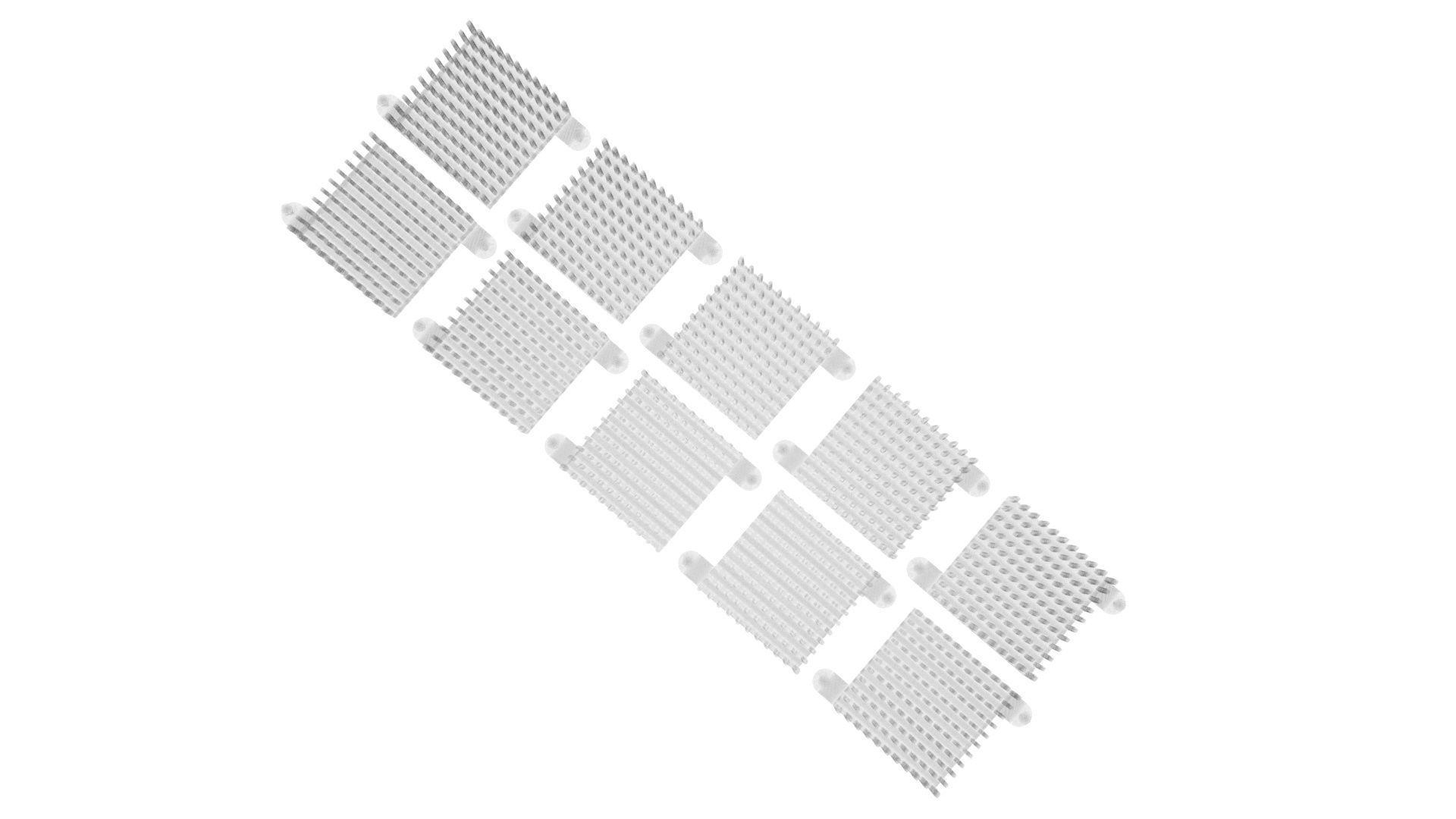 Colored Chipset Radiators Set 3D model_24