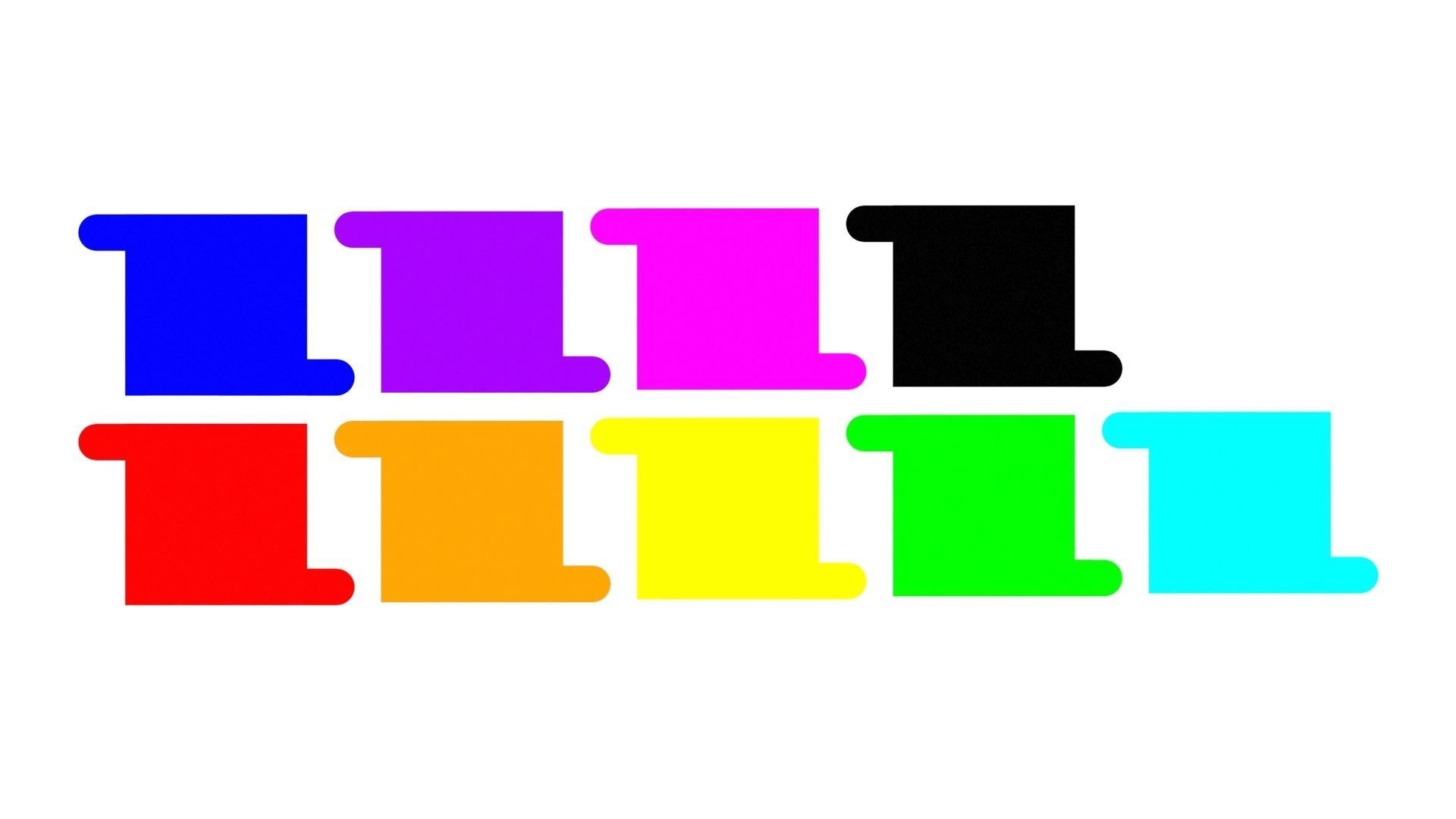 Colored Chipset Radiators Set 3D model_18