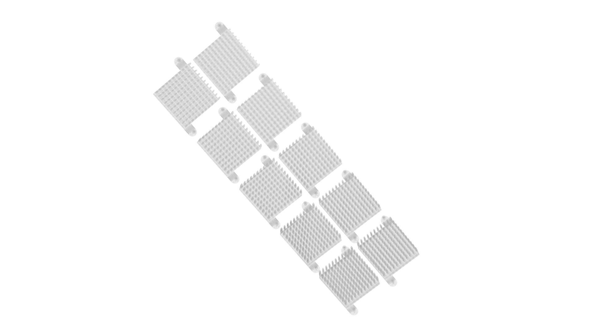 Colored Chipset Radiators Set 3D model_26