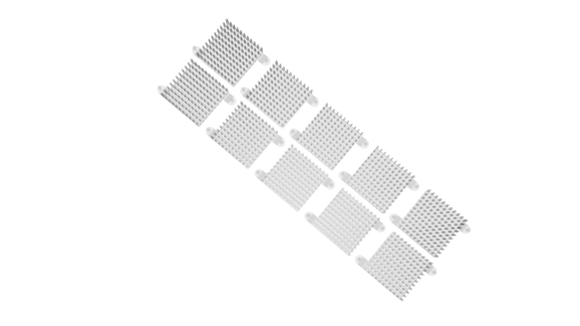 Colored Chipset Radiators Set 3D model_22