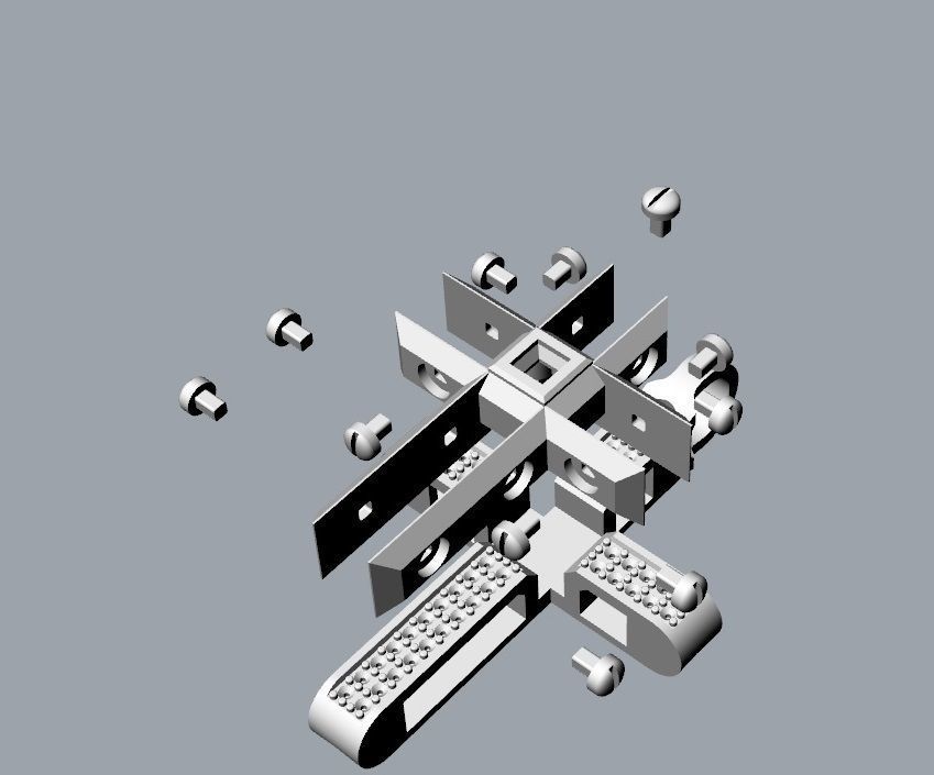 Jewelry Cross Pendant  3D print model_4