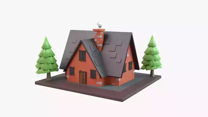 House 3D Illustration
