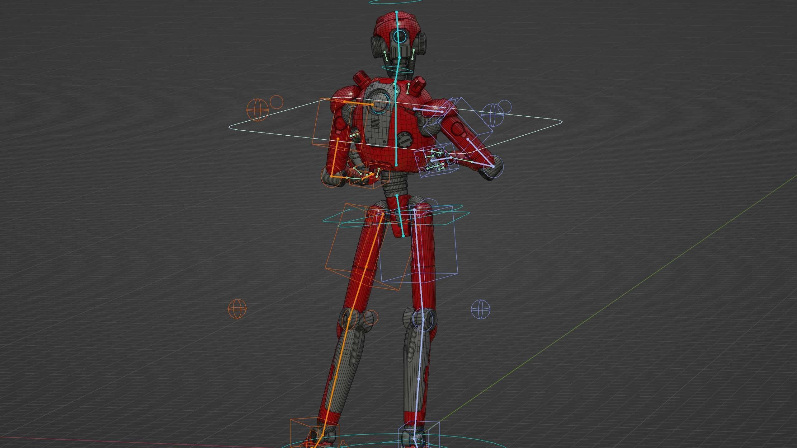 BATTLE DROID X-5000 Rigged for Unreal Engine - Unity - MIXAMO 3D model_38