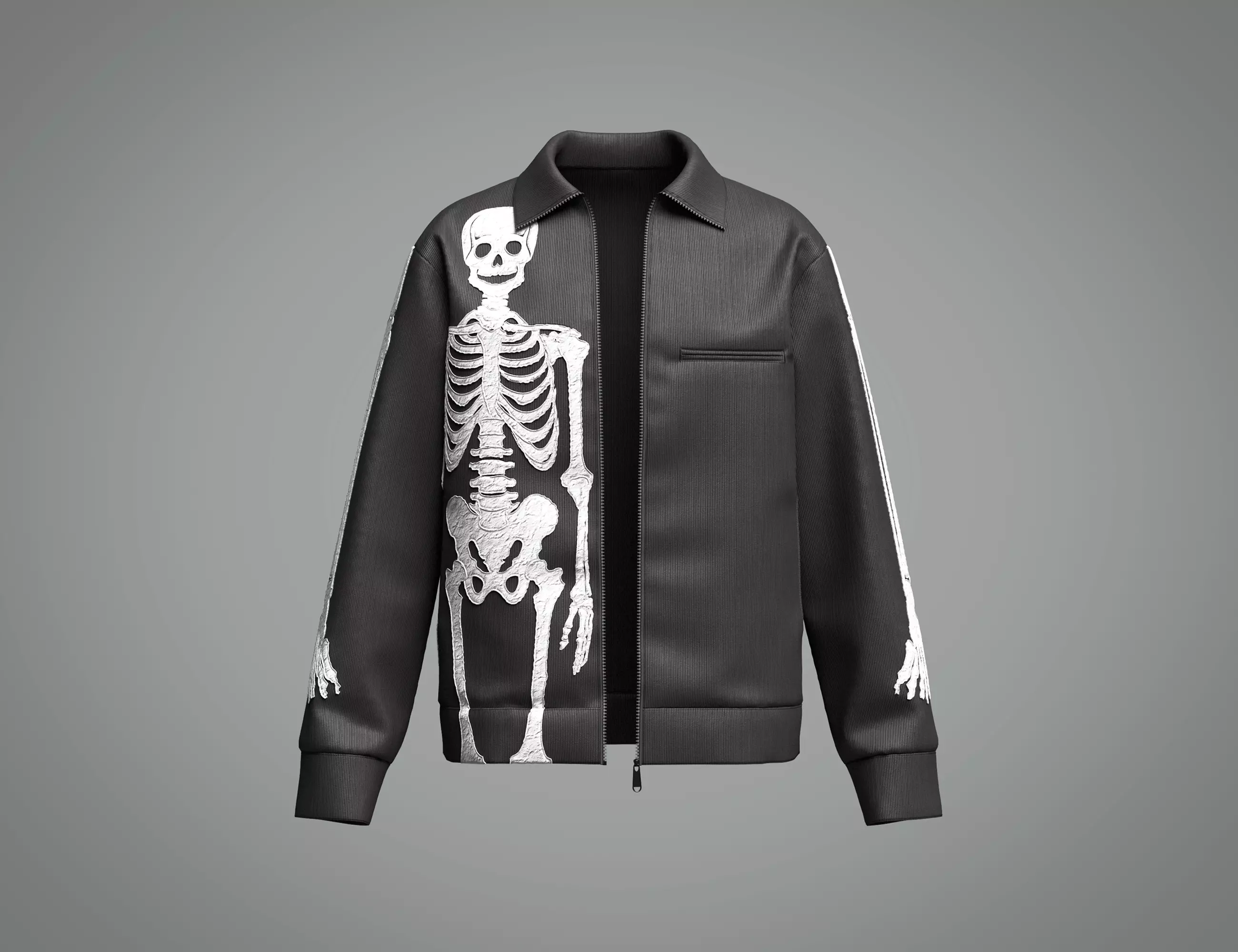 Skeleoton Jacket 3D model