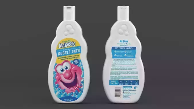 Bubble Bath for Kids 3D model